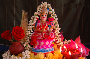 Information about Goddess Vaibhava Lakshmi Ashtottara Sathanamavali 108 Names of  Goddess Maha Laxmi Devi. Sri Vaibhava Lakshmi Astrothram, Mahalakshmi Mantra Slokas,  Lakshmi Ashtothara Shatanamavali in Telugu and English